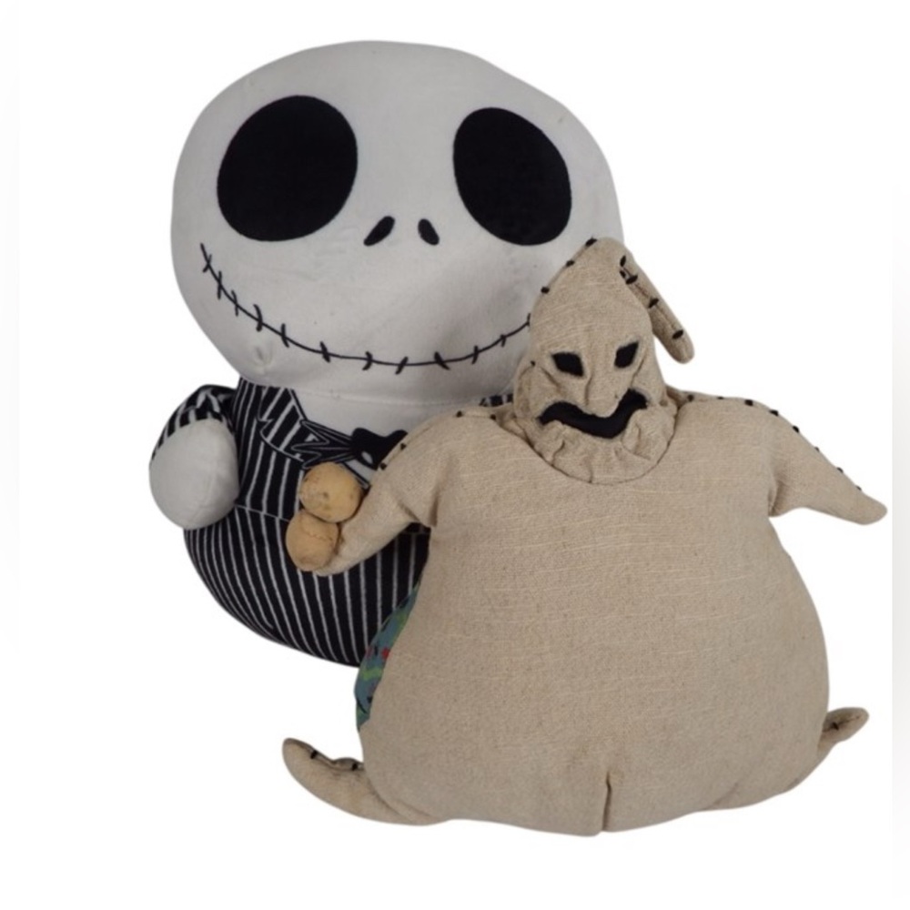 Disney The Nightmare Before Christmas Plush Lot – Jack & Oogie